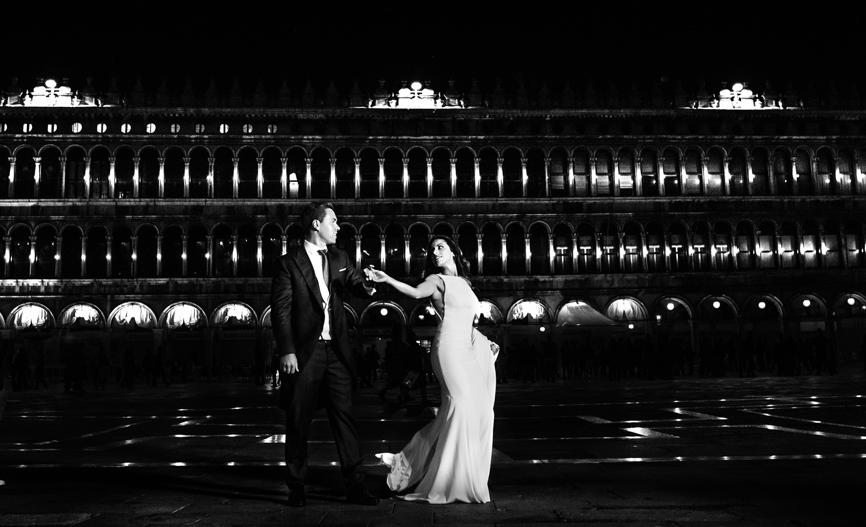 Plaza de San Marcos Venecia por fotógrafos de boda en Murcía.